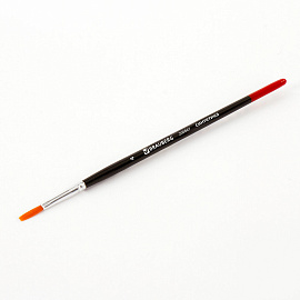 Кисть BRAUBERG синтетика, плоская, №4, 200867