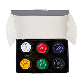 Краски по ткани акриловые "Декола", 6 цветов по 20 мл, в баночках, Невская Палитра, 4141025