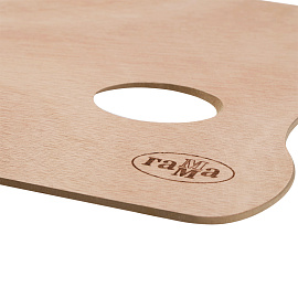 Палитра деревянная Гамма Студия прямоугольная 20х30 см фото Палитра деревянная Гамма Студия прямоугольная 20х30 см