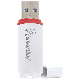 Флешка USB 2.0 8 ГБ SmartBuy Crown (SB8GBCRW-W)