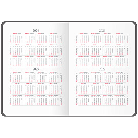 Ежедневник недатированный, А5, 136л., кожзам, OfficeSpace "Mono", бежевый