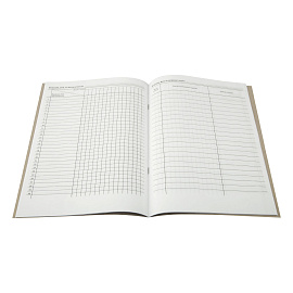 Журнал факультативных занятий А4, 24л., картон хром-эрзац, на скобе, блок офсетный