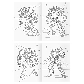 Раскраска А4, 16 стр., ТРИ СОВЫ "Для мальчиков