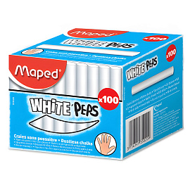 Мел школьный белый Maped White
