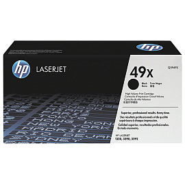 Картридж лазерный HP 49X Q5949X черный оригинальный повышенной емкости