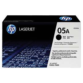 Картридж лазерный HP 05A CE505A черный оригинальный