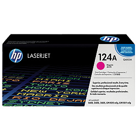 Картридж лазерный HP 124A Q6003A пурпурный оригинальный