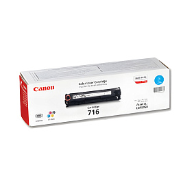 Картридж лазерный Canon 716 1979B002 голубой оригинальный