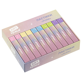 Ластик ArtSpace "Flow", прямоугольный, 84*13*10мм, ПВХ фото Ластик ArtSpace "Flow", прямоугольный, 84*13*10мм, ПВХ