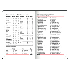 Ежедневник недатированный А5 138x213 мм BRAUBERG "Waves" под кожу, застежка, 160 л., черный/синий, 114453