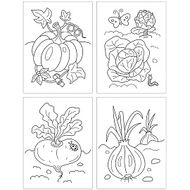 Раскраска в папке А5, 48 л. Мульти-Пульти "Сад-огород