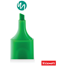Текстовыделитель Luxor "Textliter" зеленый, 1-4,5мм фото Текстовыделитель Luxor "Textliter" зеленый, 1-4,5мм