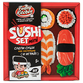 Набор для создания игрушечной еды Funny Kitchen "Sushi set mini фото Набор для создания игрушечной еды Funny Kitchen "Sushi set mini