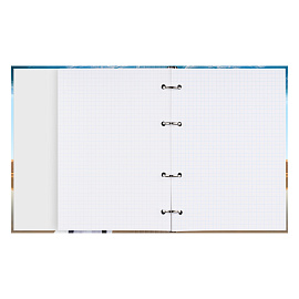 Тетрадь на кольцах А5, 160л., BG "Retrospective", глянцевая ламинация