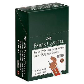Грифели для механических карандашей Faber-Castell "Polymer", 12шт., 0,5мм, 2B фото Грифели для механических карандашей Faber-Castell "Polymer", 12шт., 0,5мм, 2B