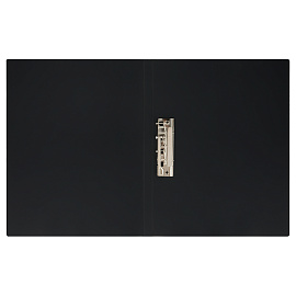 Папка с боковым зажимом OfficeSpace "Вита" А4, 17мм, 500мкм, пластик, черная