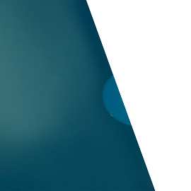 Папка-уголок СТАММ "Хамелеон" А4, 180мкм, пластик, непрозрачная, зеленый хамелеон