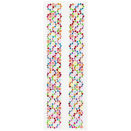 Наклейки акриловые MESHU "Bright line", 25*7,8см, стразы, 500 наклеек, инд. уп., европодвес фото Наклейки акриловые MESHU "Bright line", 25*7,8см, стразы, 500 наклеек, инд. уп., европодвес