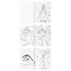 Раскраска А5, 8 стр., ТРИ СОВЫ "Волшебник Изумрудного города