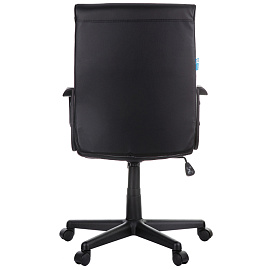 Кресло оператора Helmi HL-M03 "Referent", экокожа черная, механизм качания фото Кресло оператора Helmi HL-M03 "Referent", экокожа черная, механизм качания