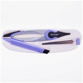 Готовальня Berlingo "Optimum +", 2 предмета, циркуль 135мм, пластиковый футляр фото Готовальня Berlingo "Optimum +", 2 предмета, циркуль 135мм, пластиковый футляр