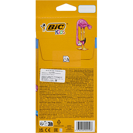 Карандаши цветные BIC Tropicolors 12 карандашей 12 цветов шестигранные