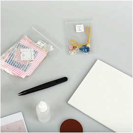 Сборная модель ТРИ СОВЫ, Румбокс "Детская комната с игровой зоной", инструменты, клей, картонная коробка