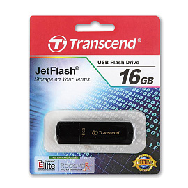 Флешка USB 2.0 16 ГБ Transcend Jetflash 350 (TS16GJF350)