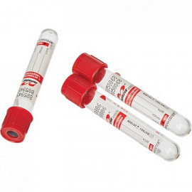 Вакуумные пробирки Improvacuter с активатором свертывания 4 мл пластик (100 штук в упаковке)