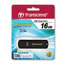Флешка USB 3.0 16 ГБ Transcend Jetflash 700 (TS16GJF700)