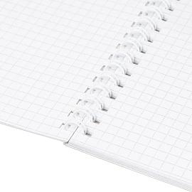 Блокнот Attache А4 40 листов цвет обложки в клетку на спирали (203х290 мм)