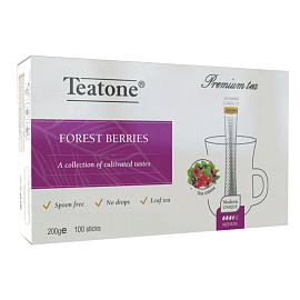Чай фруктовый Teatone Forest Berries 100 стиков