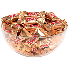 Шоколадный батончик Twix мини 184 г фото Шоколадный батончик Twix мини 184 г