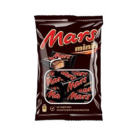Шоколадные батончики Mars мини 182 г фото Шоколадные батончики Mars мини 182 г