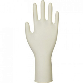 Перчатки медицинские хирургические латексные Benovy текстурированные стерильные неопудренные размер S (6.5) белые (50 пар/100 штук в упаковке)