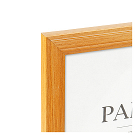 Рамка деревянная (МДФ) 30*40см, OfficeSpace, №1, акриловое небьющееся стекло, янтарь