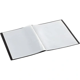 Папка файловая на 10 файлов Attache A4 10 мм черная (толщина обложки 0.7 мм)