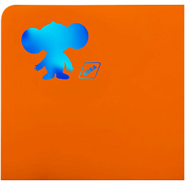 Доска для лепки Мульти-Пульти "Чебурашка", А4, оранжевый фото Доска для лепки Мульти-Пульти "Чебурашка", А4, оранжевый