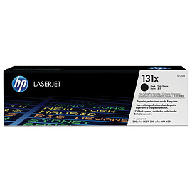 Картридж лазерный HP 131X CF210X черный оригинальный повышенной емкости фото Картридж лазерный HP 131X CF210X черный оригинальный повышенной емкости