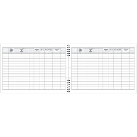 Журнал учета путевых листов (50 листов, спираль, обложка картон)