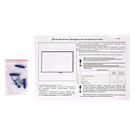 Доска магнитно-меловая OfficeSpace, 90*120см, алюминиевая рамка, полочка фото Доска магнитно-меловая OfficeSpace, 90*120см, алюминиевая рамка, полочка