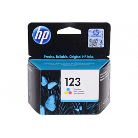 Картридж струйный HP 123 F6V16AE цветной оригинальный
