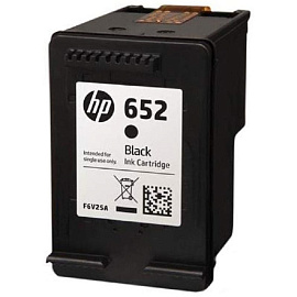 Картридж струйный HP 652 F6V25AE черный оригинальный