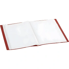 Папка файловая на 60 файлов Attache A4 17 мм красная (толщина обложки 0.7 мм)