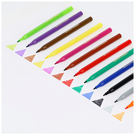 Фломастеры Мульти-Пульти "Енот во Франции", 12цв., смываемые, картон, европодвес фото Фломастеры Мульти-Пульти "Енот во Франции", 12цв., смываемые, картон, европодвес