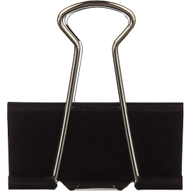 Зажимы для бумаг Attache 15 мм черные (12 штук в коробке) фото Зажимы для бумаг Attache 15 мм черные (12 штук в коробке)