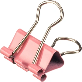 Зажимы для бумаг Attache 19 мм цветные (12 штук в упаковке)