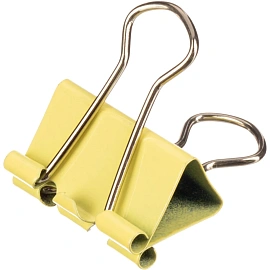 Зажимы для бумаг Attache 19/25/32 мм цветные (12 штук в упаковке)