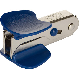 Антистеплер Sax с фиксатором синий