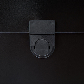 Портфель-картотека пластиковая Attache А4 черная (37x27x3 см, 12 отделений) фото Портфель-картотека пластиковая Attache А4 черная (37x27x3 см, 12 отделений)